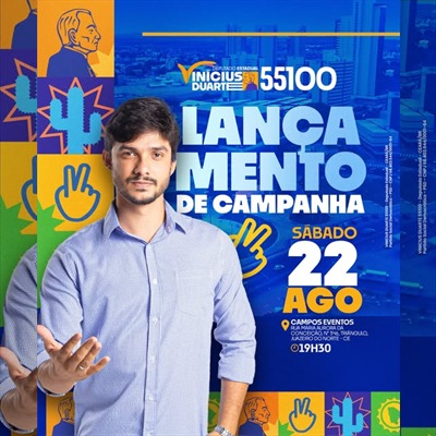 Capa sem distorção: Lançamento de campanha ganha convite oficial nas redes